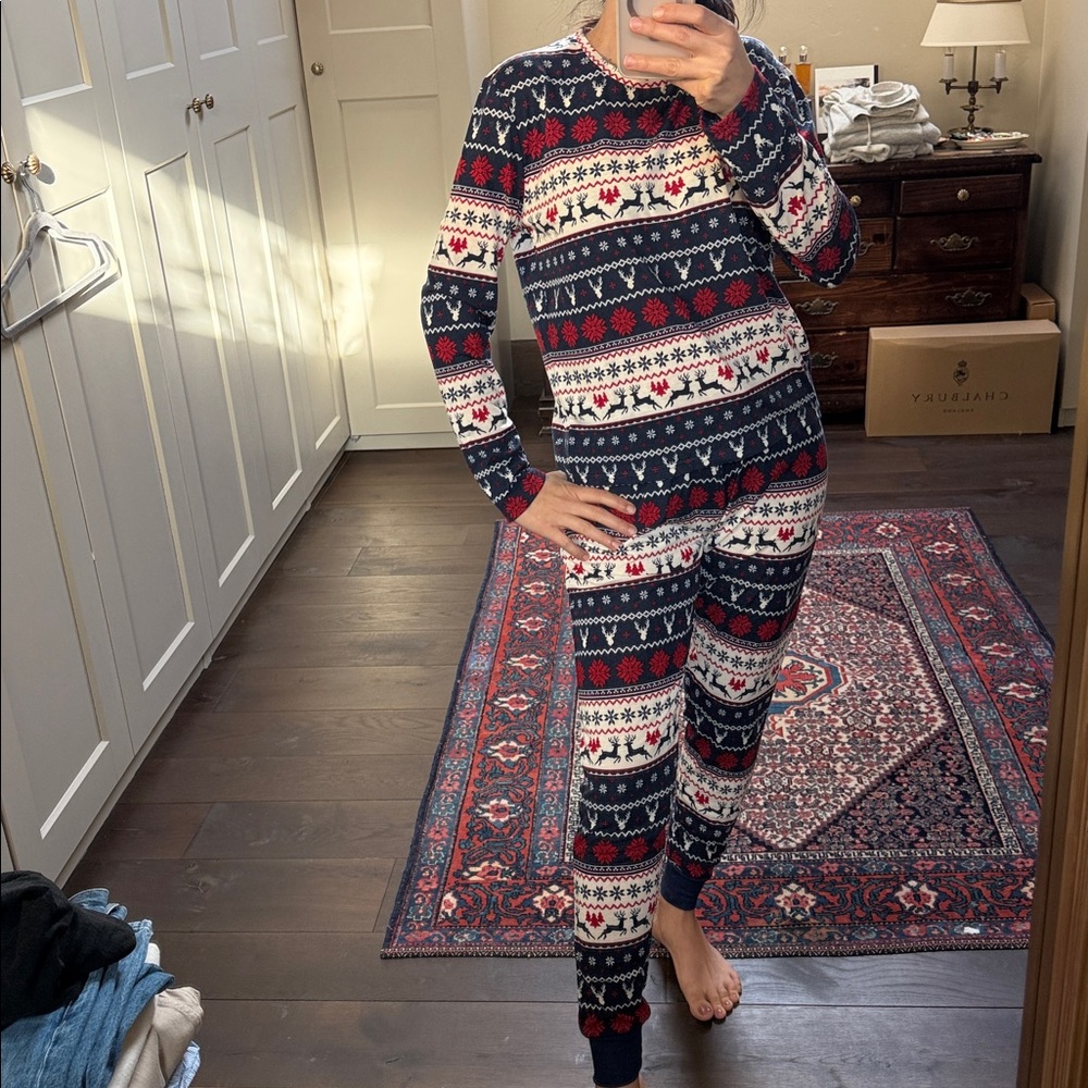 Festive Reindeer womens Pajamas